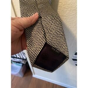 Sinsabang Pure Silk Mens Tie Gold Color formal Cruise Casual